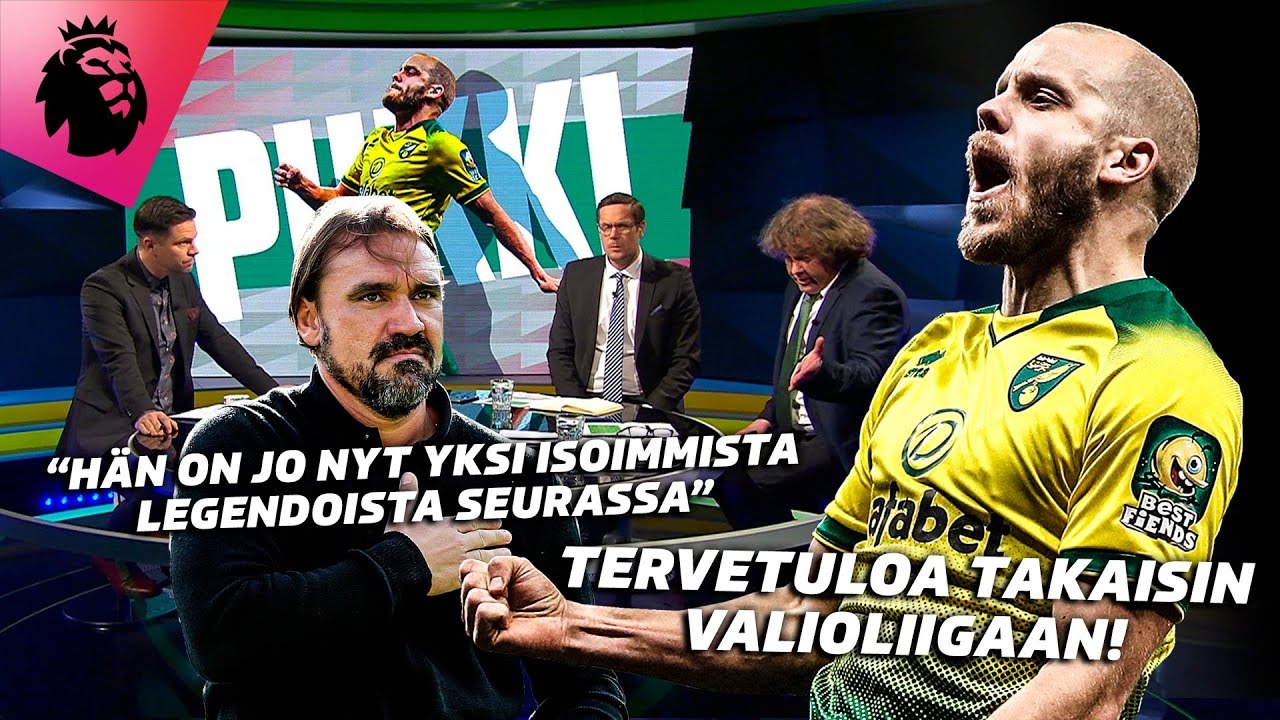 Pukkiparty palaa Valioliigaan! | Teemu Pukki avainroolissa Norwichin nousussa takaisin pääsarjaan