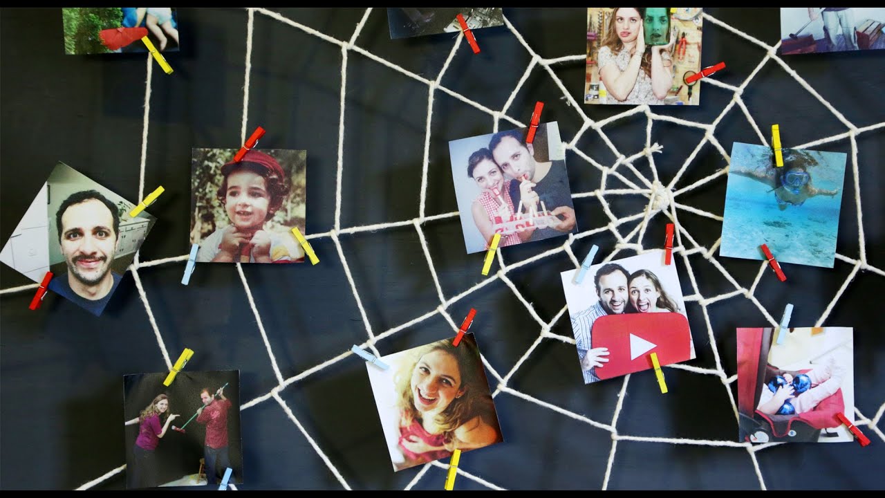 Mural de fotos TEIA DE ARANHA