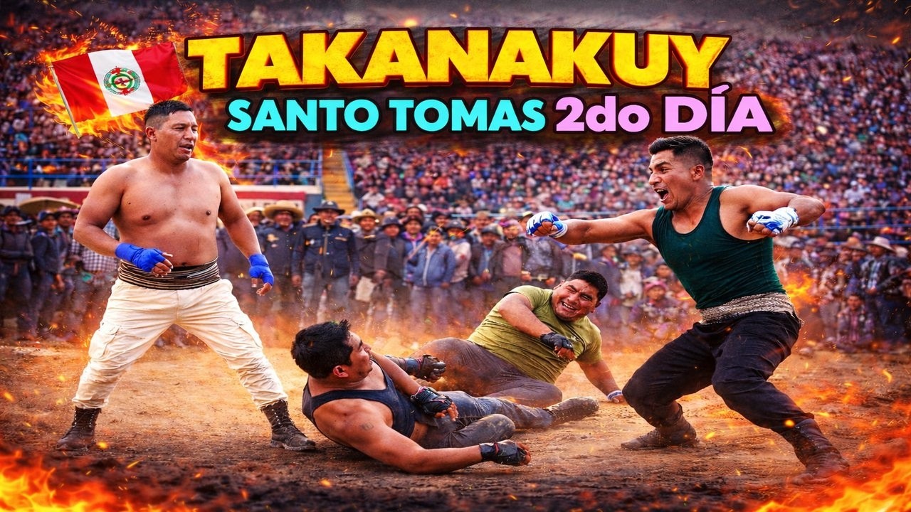 Segundo día Takanakuy Santo Tomas pactados 2026