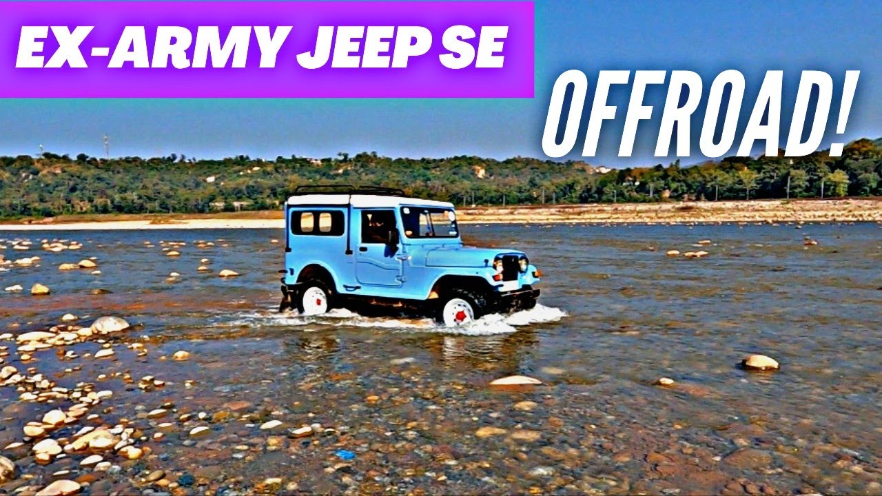 Offroading with Ex-Army Jeep🔥😍MM550