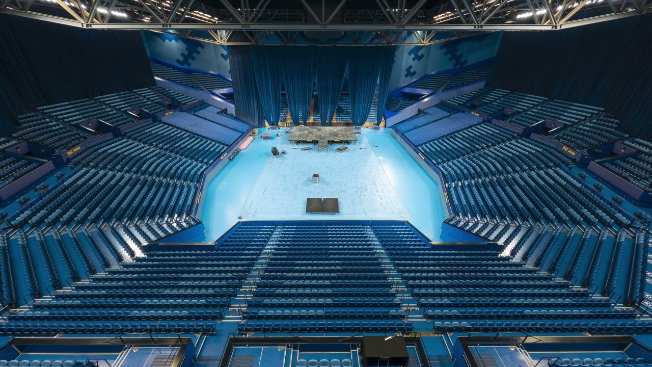 RAC Arena transforms itself between three events across four days