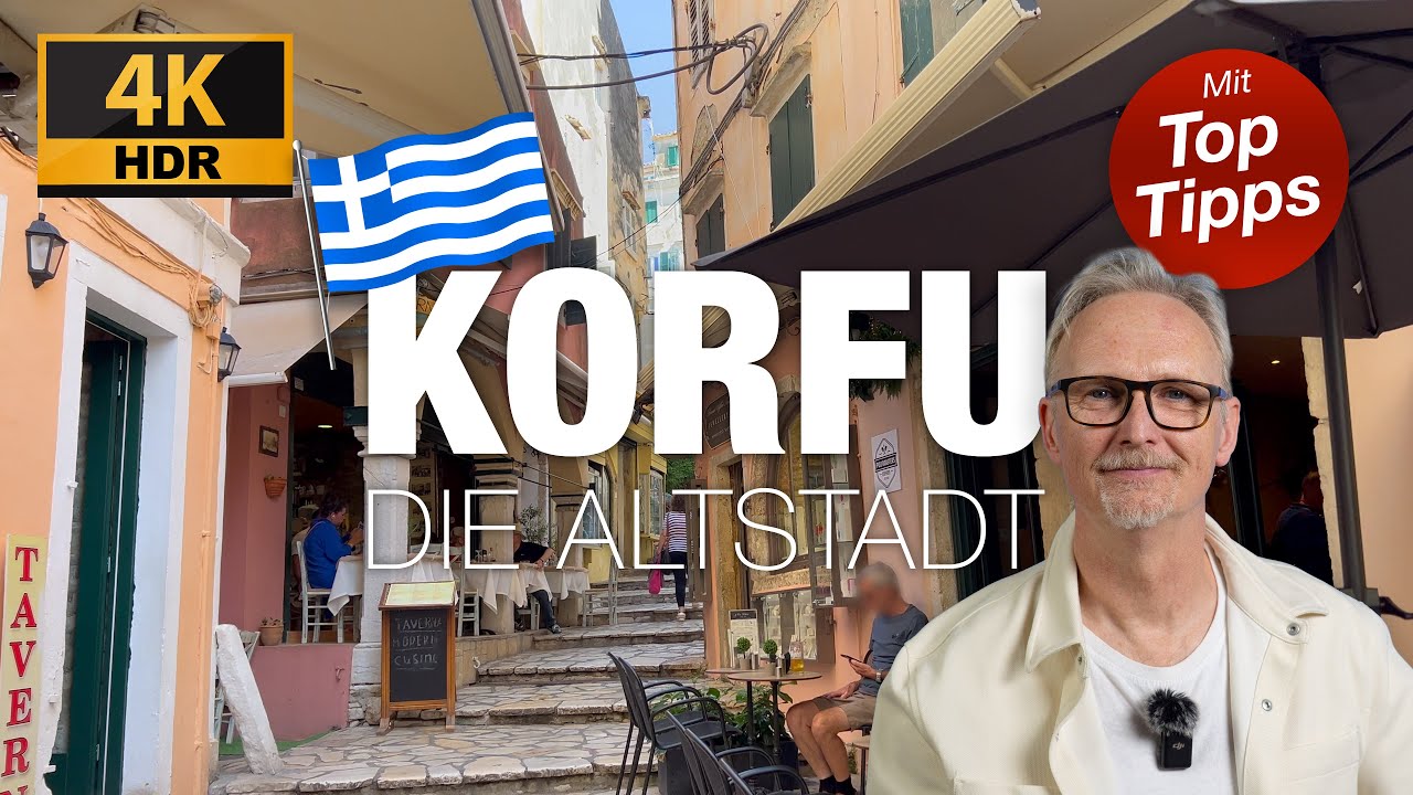 Korfu - die Altstadt 🇬🇷 😎