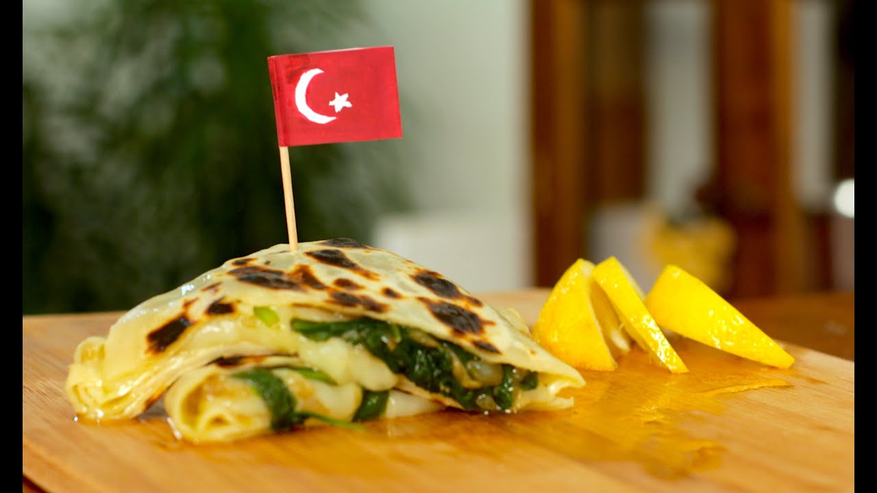 Receita de Gözleme | Crepe Turco [TURQUIA]