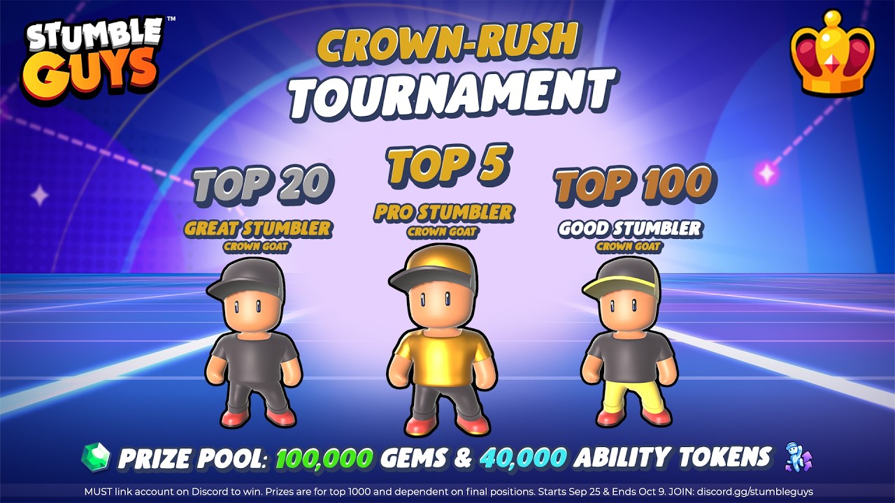HOW TO GET  CROWN GOAT TITTLE & INVERTED JEMS IN STUMBLE GUYS #stumbleguys #colorname
