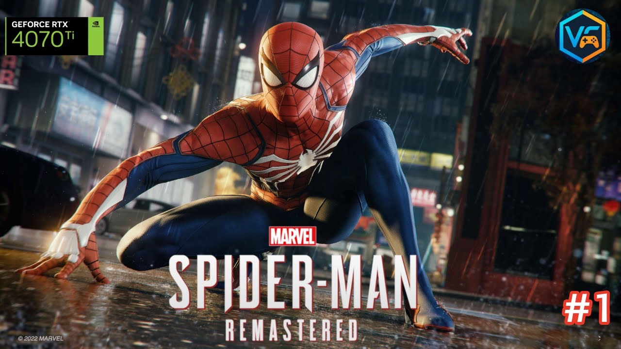 Marvel's Spider-Man PC | Remastered | Part 1 | Live | VG GAME ZONE