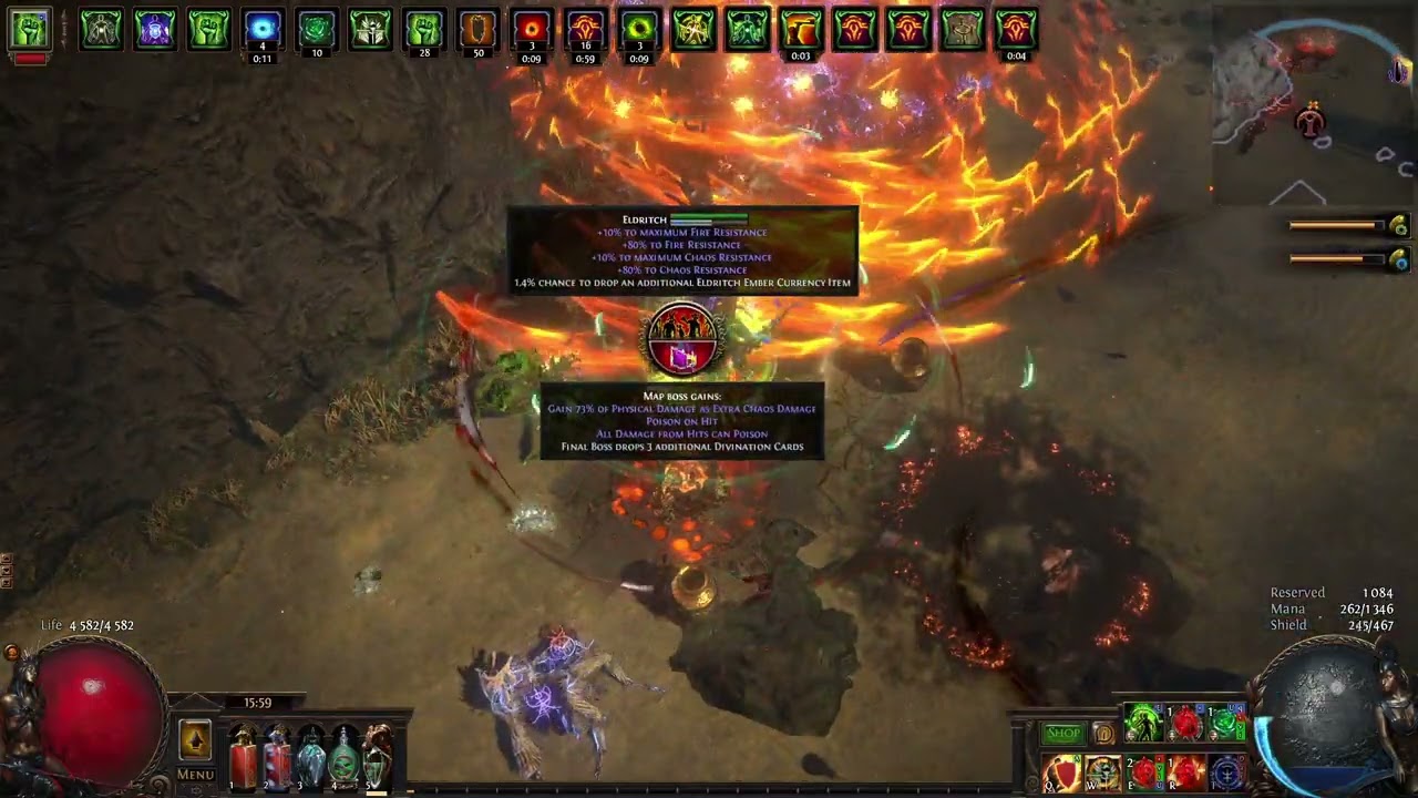 POE 3.19 Witch chaos BV