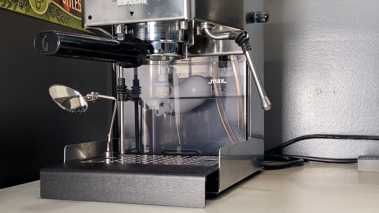 Gaggia float valve mod! Plumb-in your Gaggia (Never fill the tank again!)