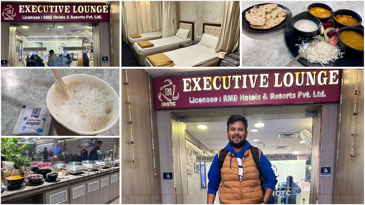 Premium Executive Lounge at New Delhi Railway Station