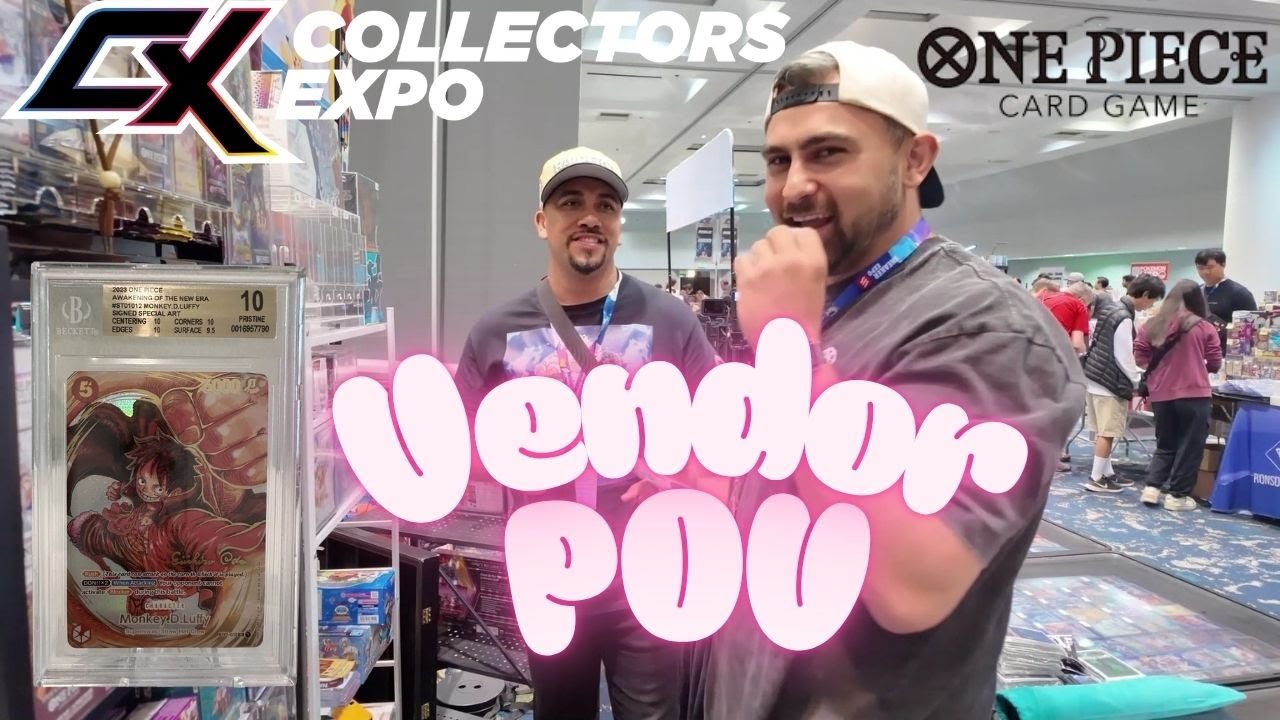 COLLECTORS EXPO | SANTA CLARA | ONE PIECE VENDOR POV
