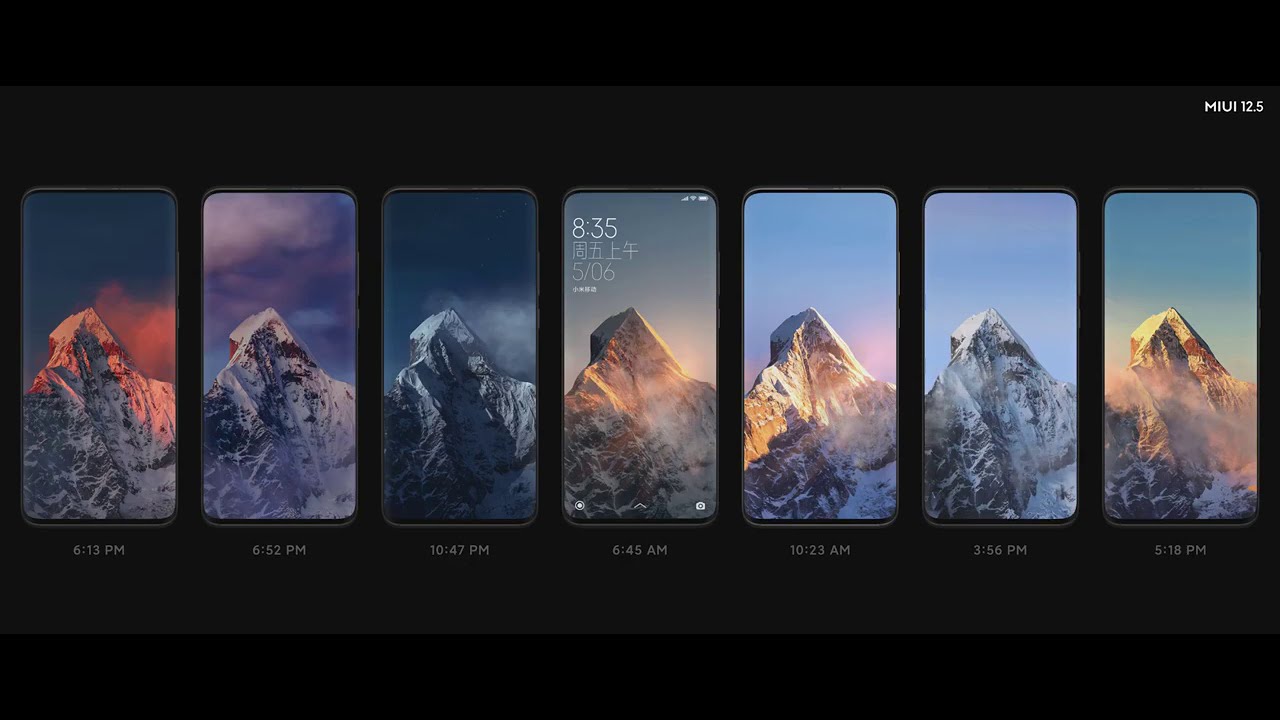 MIUI 12 5 New Dynamic Wallpapers
