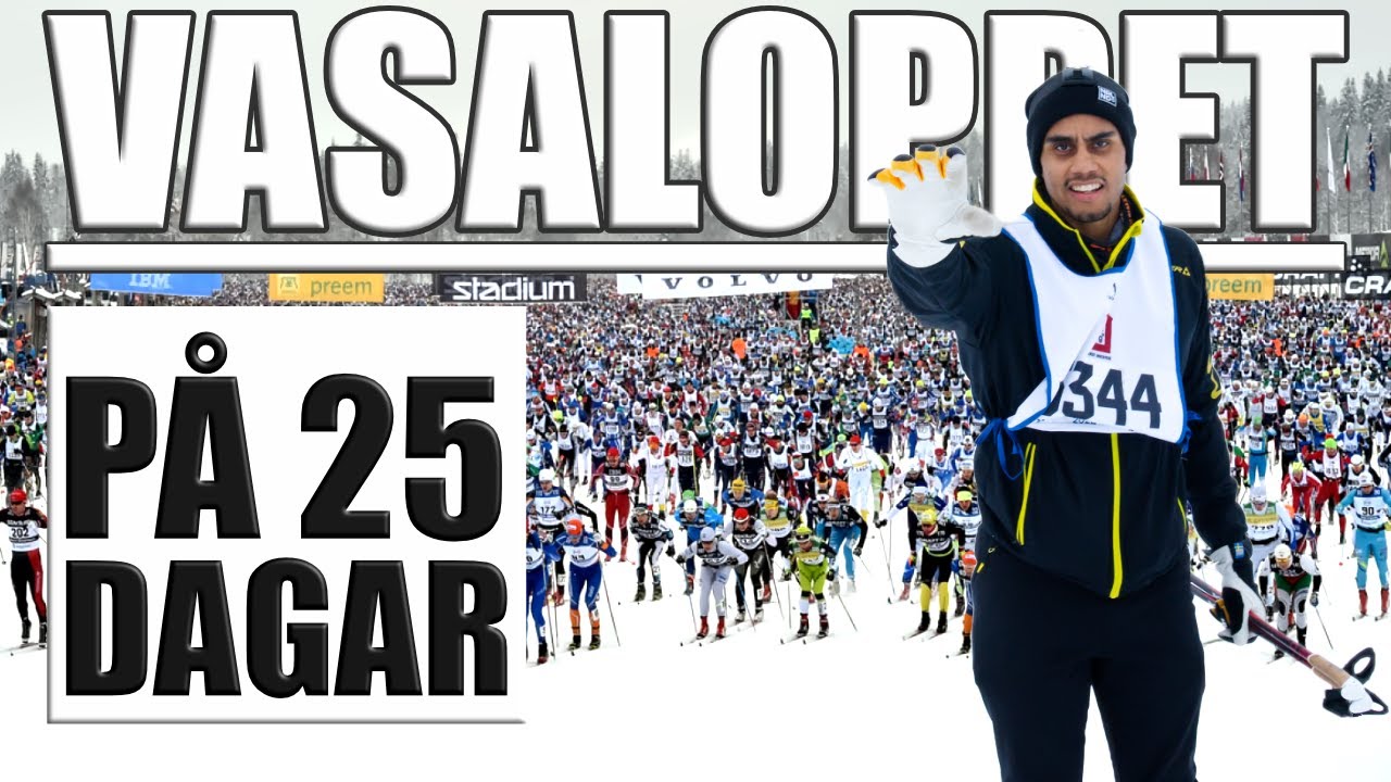 VASALOPPET på 25 dagar – från noll till 90 km skidor