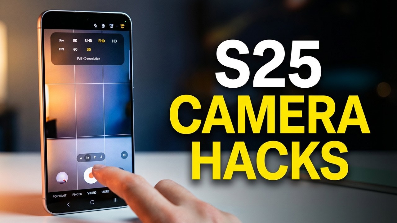 Samsung S25: лучшая камера для фото и видеосъемки