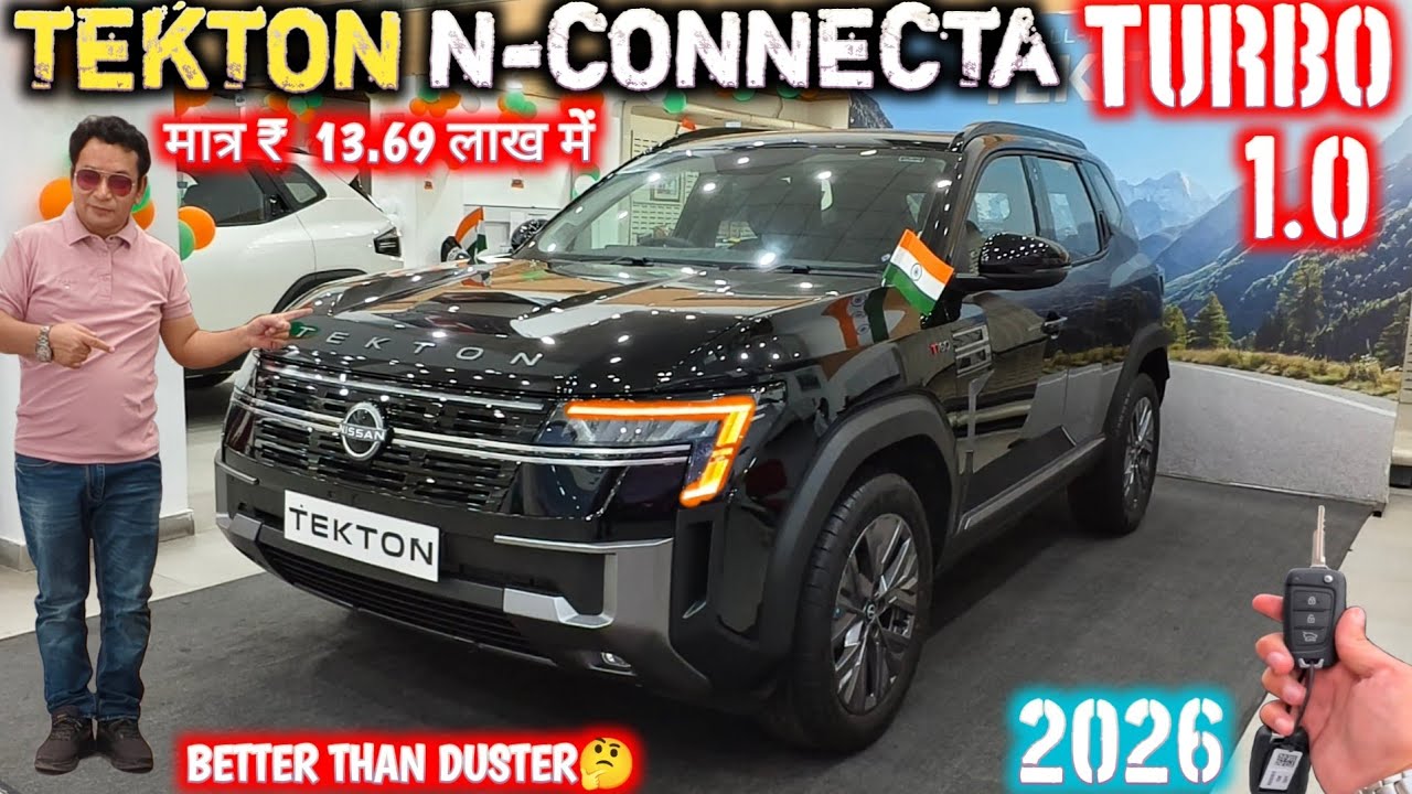 NISSAN TEKTON N-CONNECTA 2026 MODEL REVIEW ✅ NISSAN TEKTON BETTER THAN DUSTER 🤔 @NarrusAutovlogs 