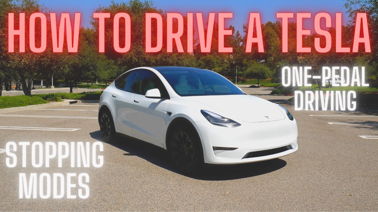 Tesla Newbie Guide: How to Drive a Tesla! Stopping Modes and One-Pedal Driving!