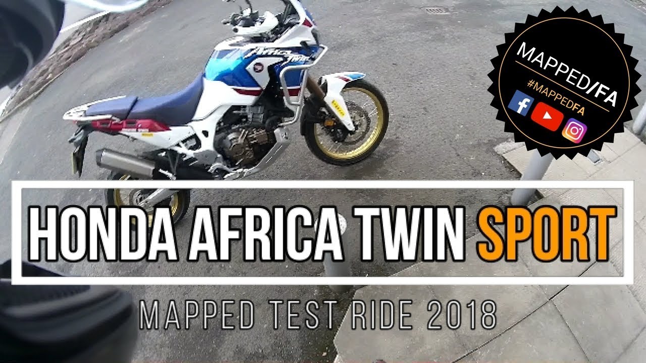 MAPPED - 2018 Honda Africa Twin Sport - Test Ride