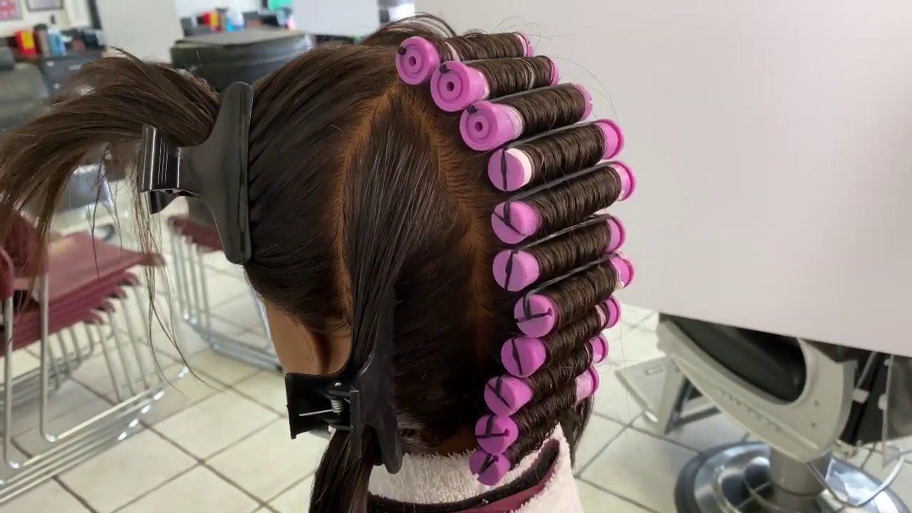 Perm  - Chemical Wave- State Board California - Central Valley Barber College 2020