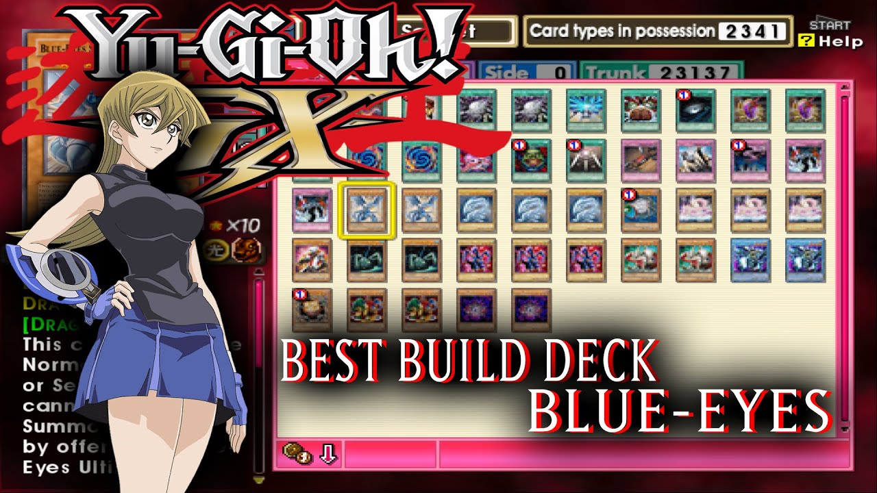 BLUE-EYES BEST BUILD DECK - TIPS & TRICK YU-GI-OH GX TAG FORCE EVOLUTION #PART 16
