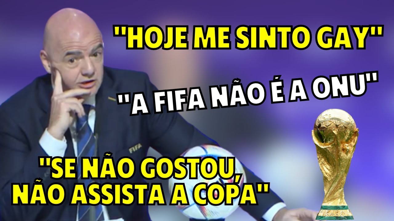 PRESIDENTE DA FIFA CAUSA POL&Ecirc;MICA UM DIA ANTES DA COPA DO MUNDO!!