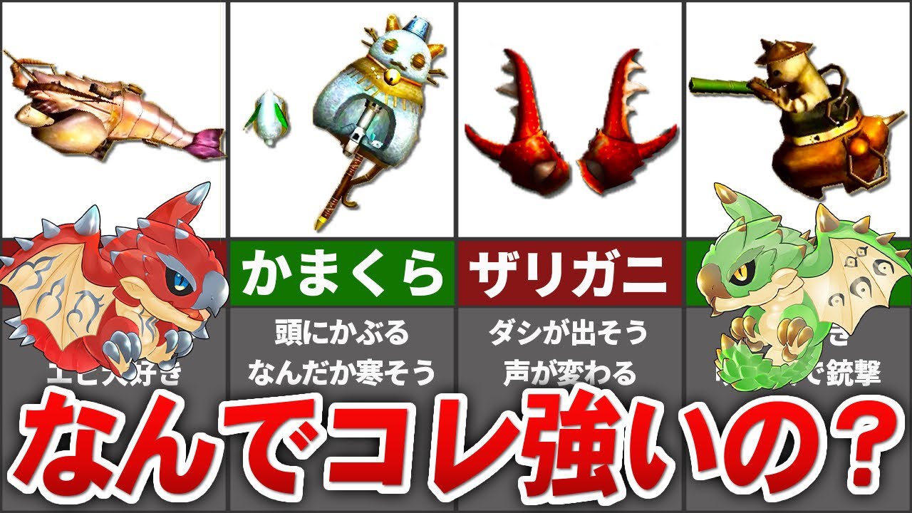 【リオレウスと見る】油断してたらボコられる 弱そうに見えてめちゃくちゃ強かった詐欺武器まとめ【モンハン】