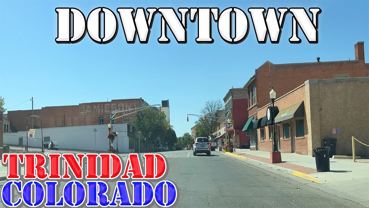 Trinidad - Colorado - 4K Downtown Drive