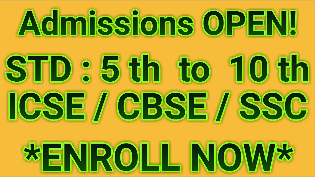 ONLINE ADMISSIONS OPEN ! ENROLL NOW AND BE A GURUKULITE !