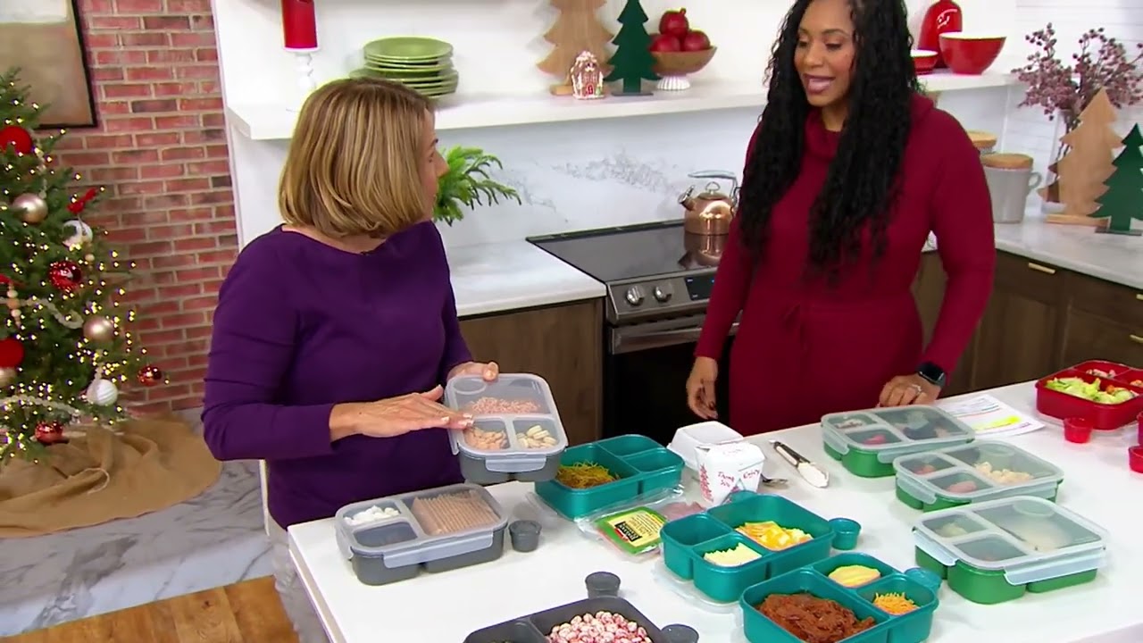 LocknLock Set of 3 Bento Lunch Boxes on QVC