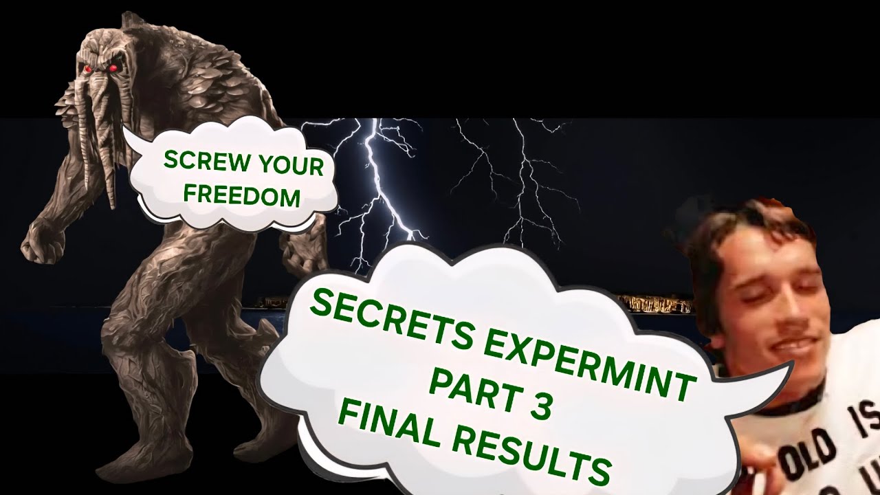 Experiment secrets part 3 full conservation fear 10 what was the outcome. 