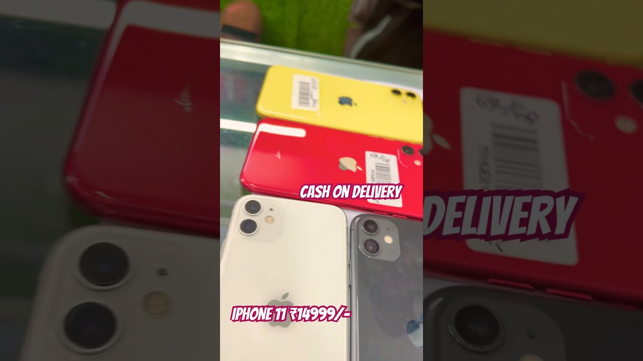 Cash On Delivery पर iPhone 11 ₹14999/- #youtubeshorts #shorts #viral #iphone