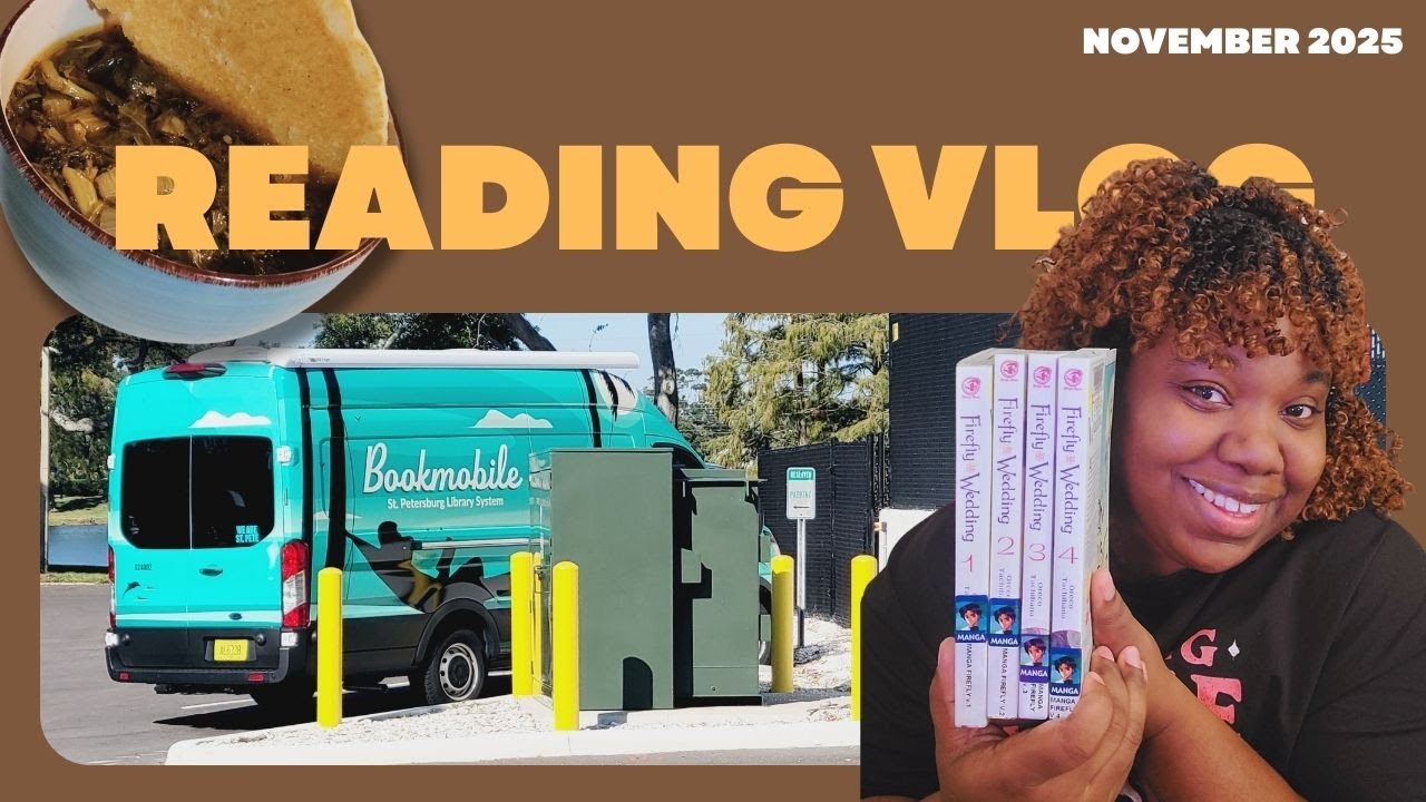 Weekend Reading Vlog: Let's Make Soup + New Library! + October Reviews