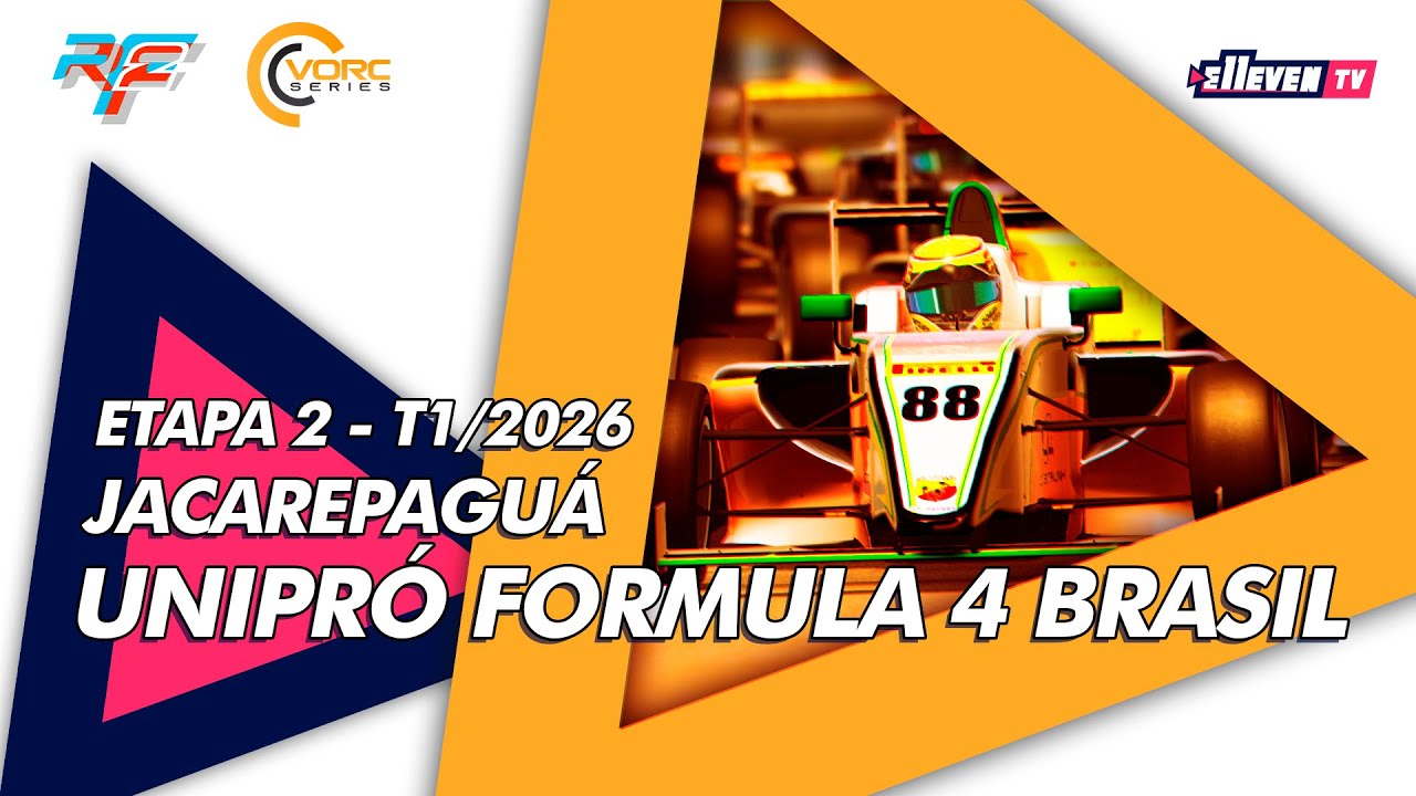 VORC Series -  Unipró Formula 4 Brasil | 2ª Etapa - Jacarepaguá | 2026/1