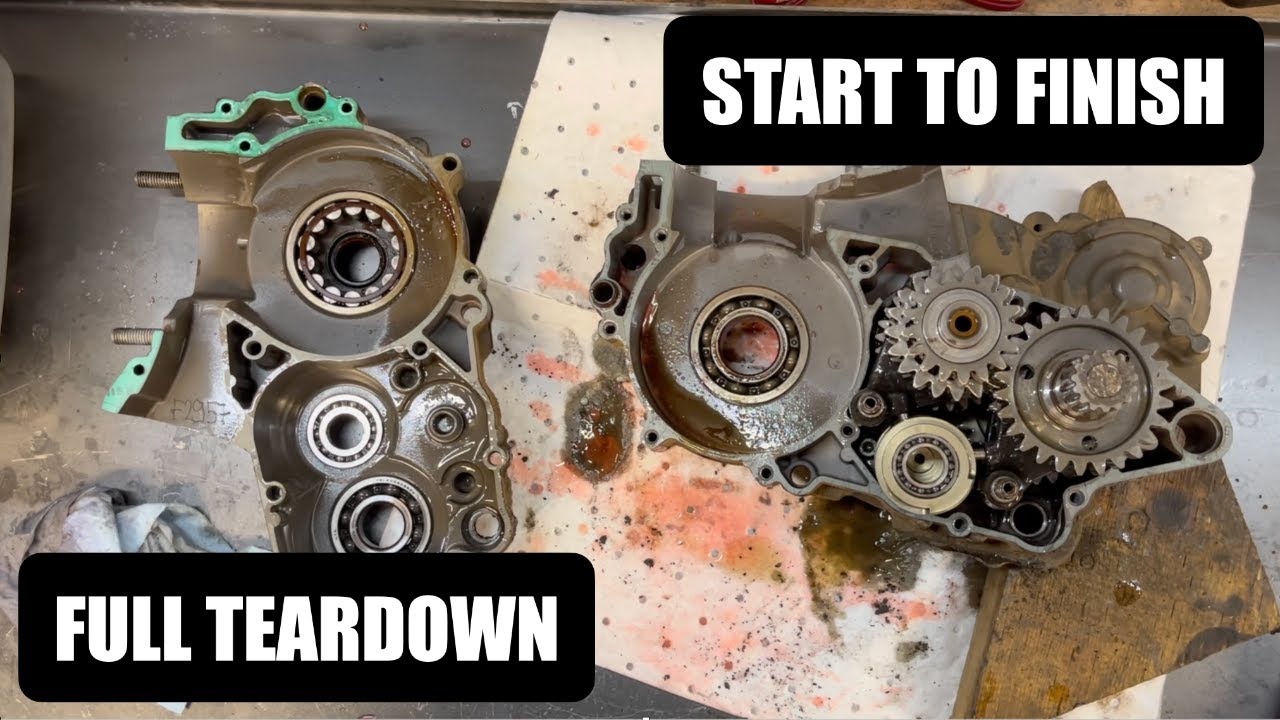 Full Engine Teardown- Real Time/Unedited