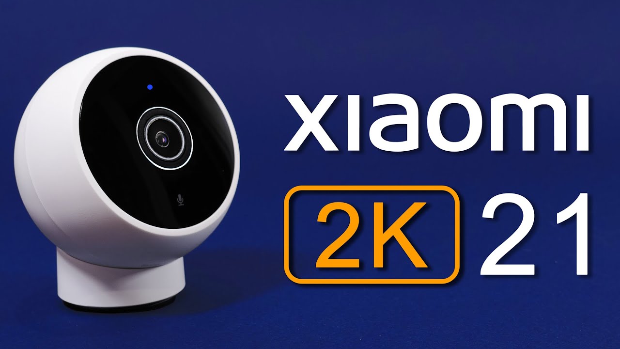 Камера Xiaomi Mi Home Security Camera 2K с магнитным креплением для умного дома