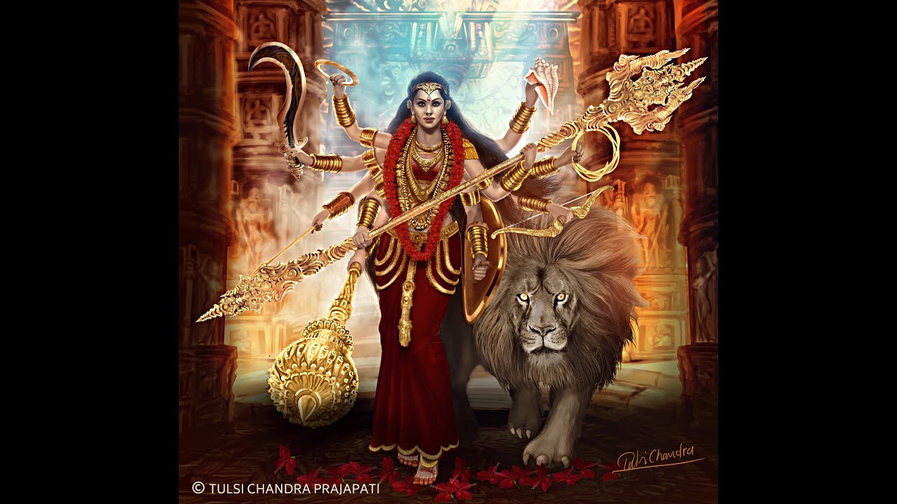 Fierce Courage: A Yoga Empowerment for the Goddess Durga | Ananda Das