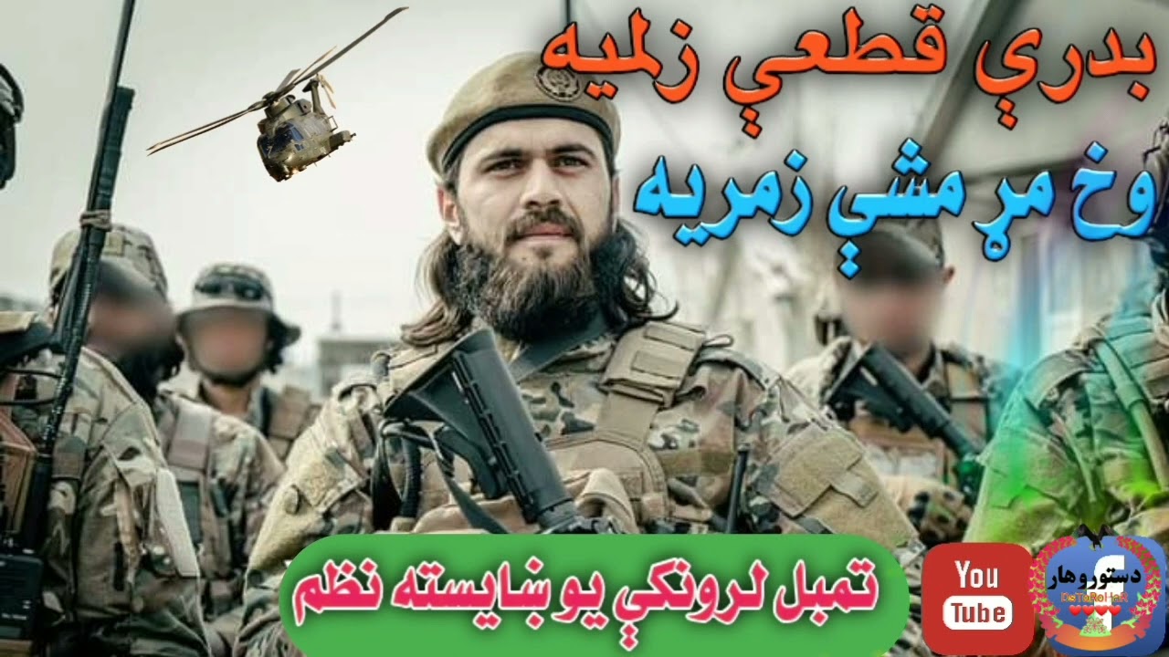 بدری قطعی زلمیه    وخ مړ مشې لالیه ډیخوندور نظم#عبدالصمد #afghanistan