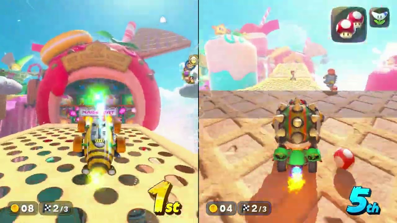 Mario Kart World - 150cc Star Cup (2 Players)