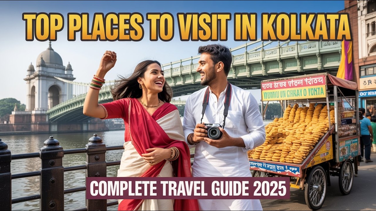 Kolkata Travel Guide 2025 | Best Places to Visit, Street Food & Culture of West Bengal