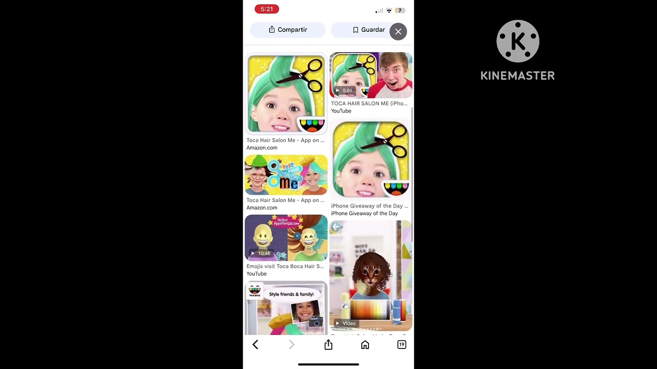 Toca Hair salón me App Store $4.99 app
