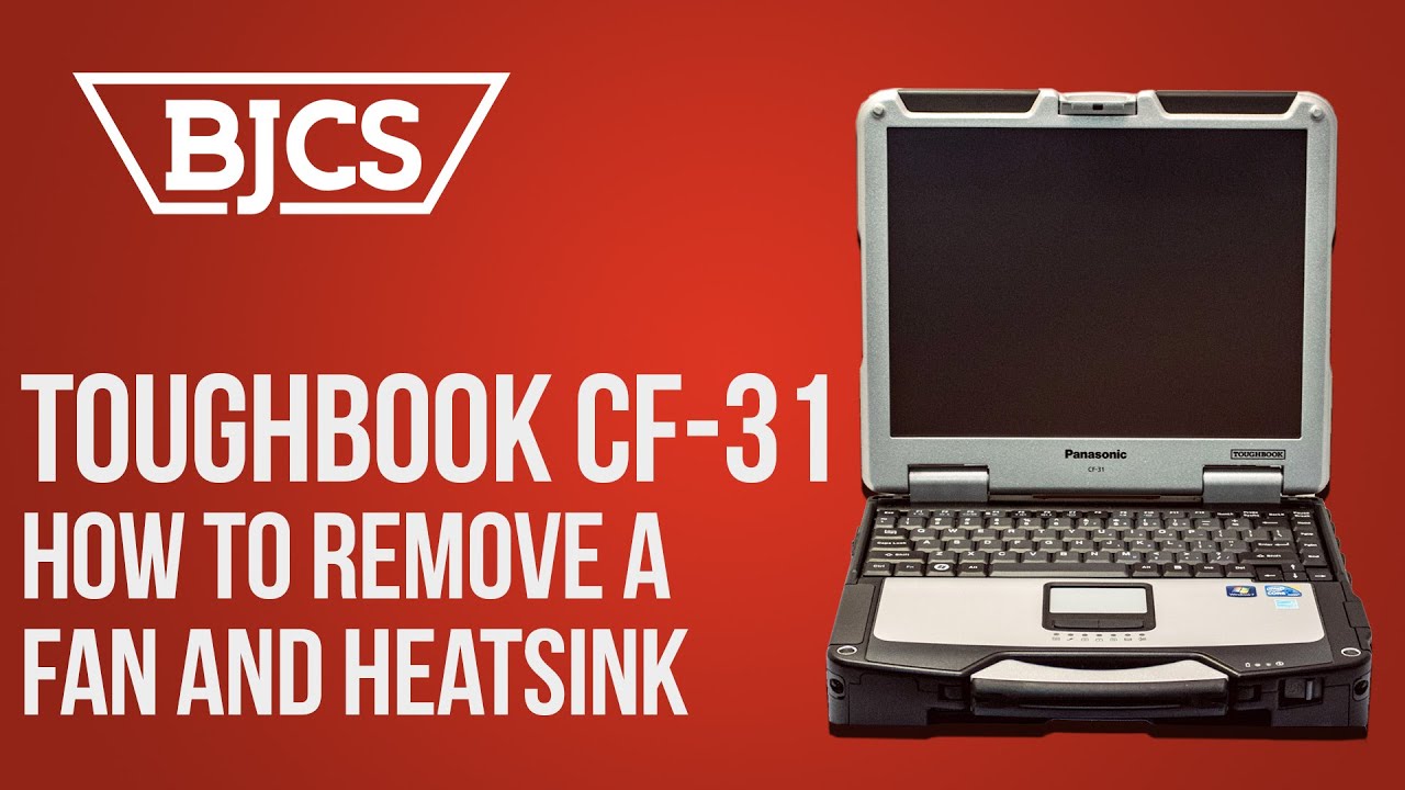 How to Remove a Fan and Heat Sink in the Panasonic Toughbook CF-31