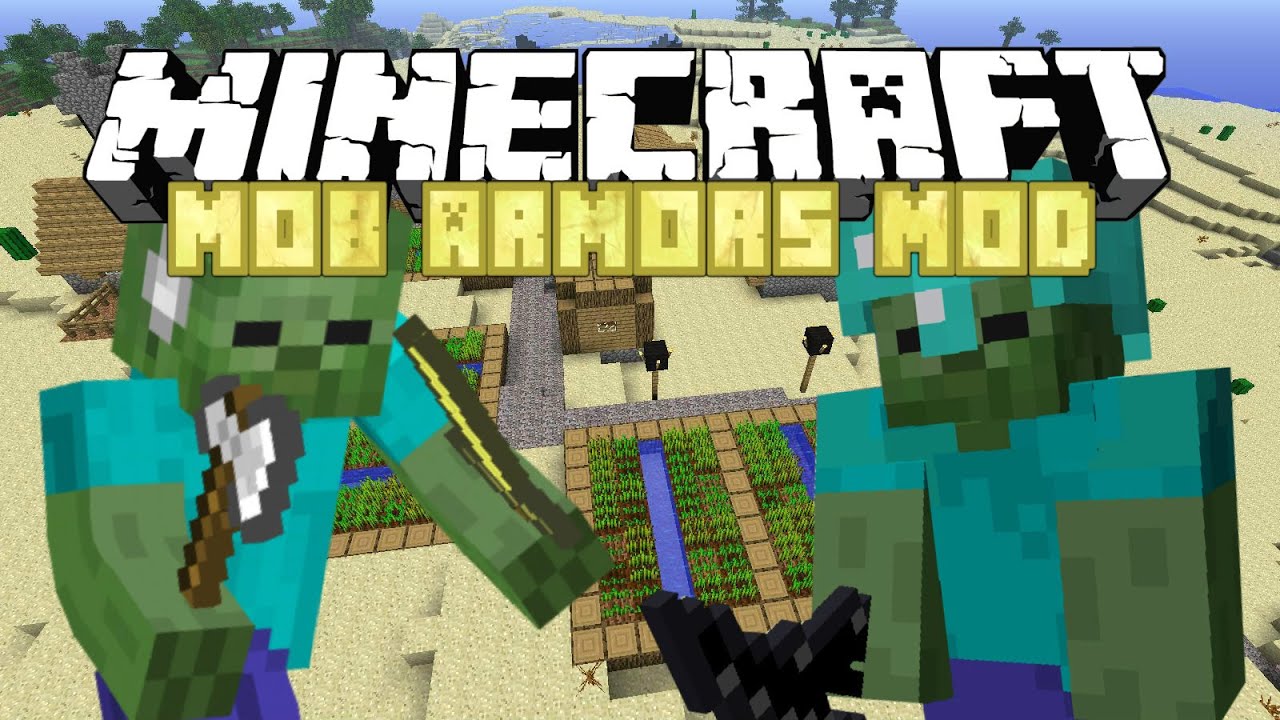 Minecraft|Mob Armors!!!!|Mod Showcase|[1.7.10]