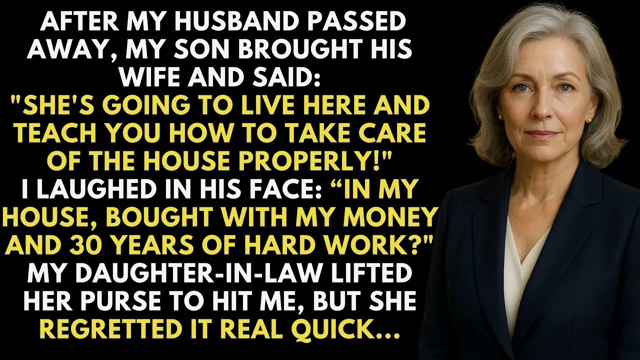 My Daughter In Law’s Teaching Me In My House, Bought With My Money I Told My Son