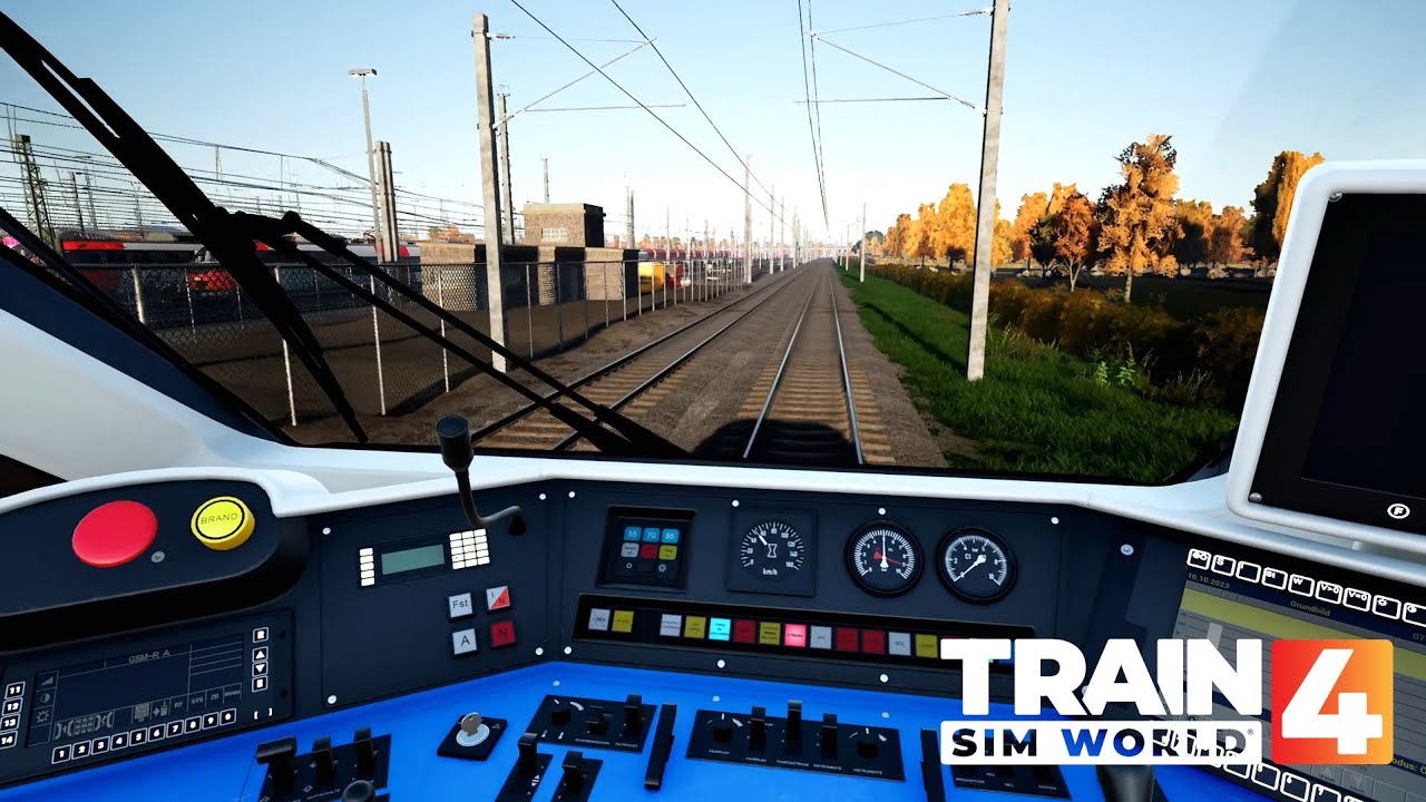 Train Sim World 4. Jadę z PZB i Sifą na Austriackiej trasie bez jakichkolwiek podpowiedzi.