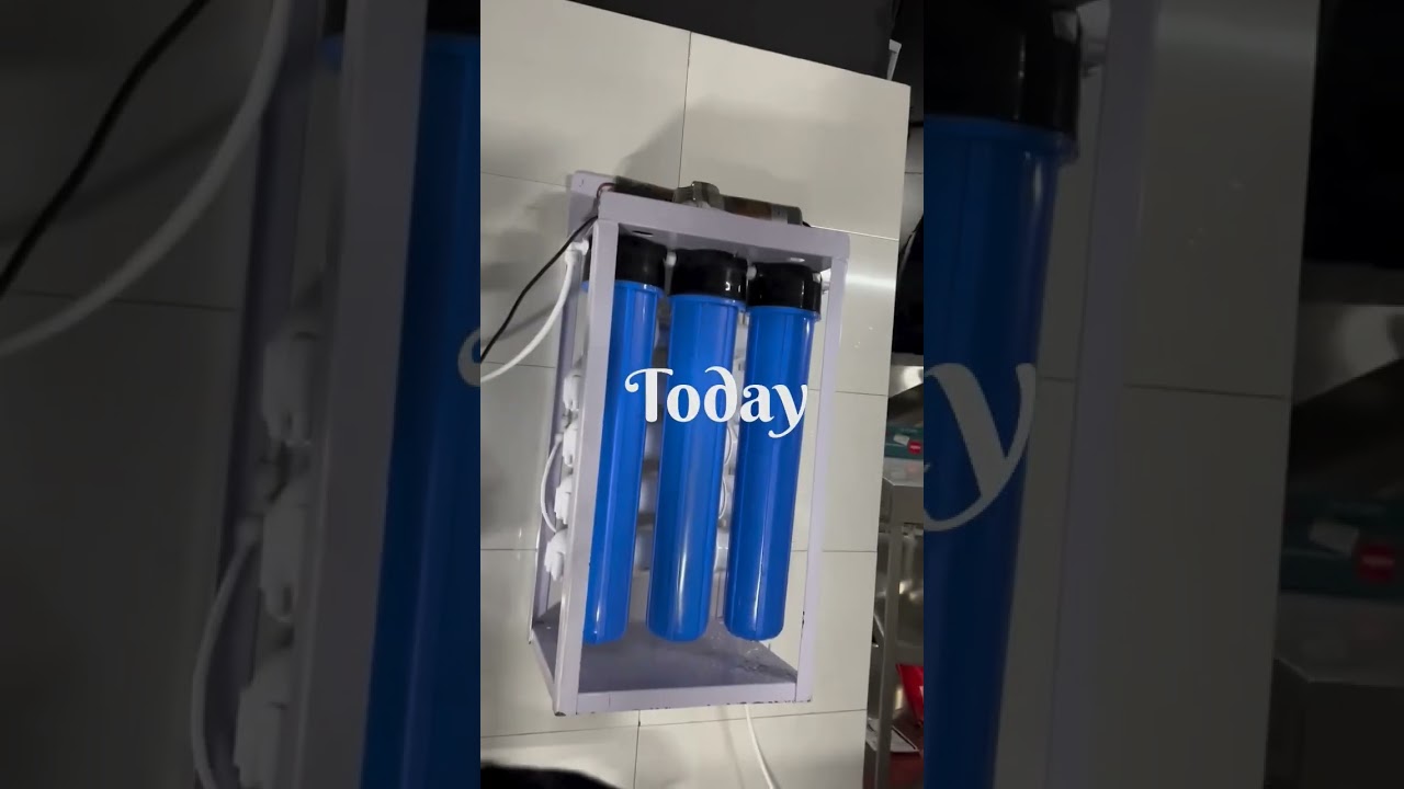 New row plant #waterpurification #viralvideos #roplant #water #blog  #shortvideos #viralvideos
