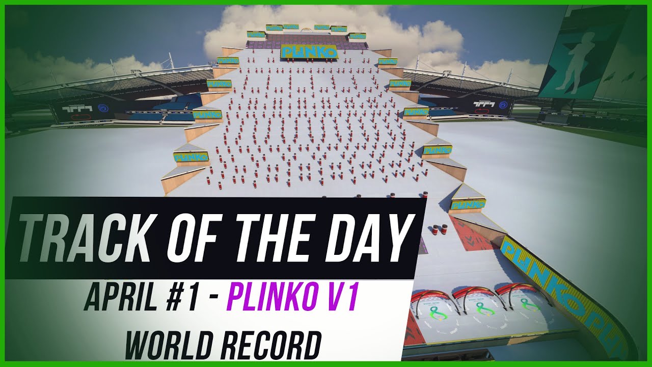 Trackmania 2020 TOTD April #1 - [LOL]Plinko v1 | Frag_KomanDante - 9.575 World Record