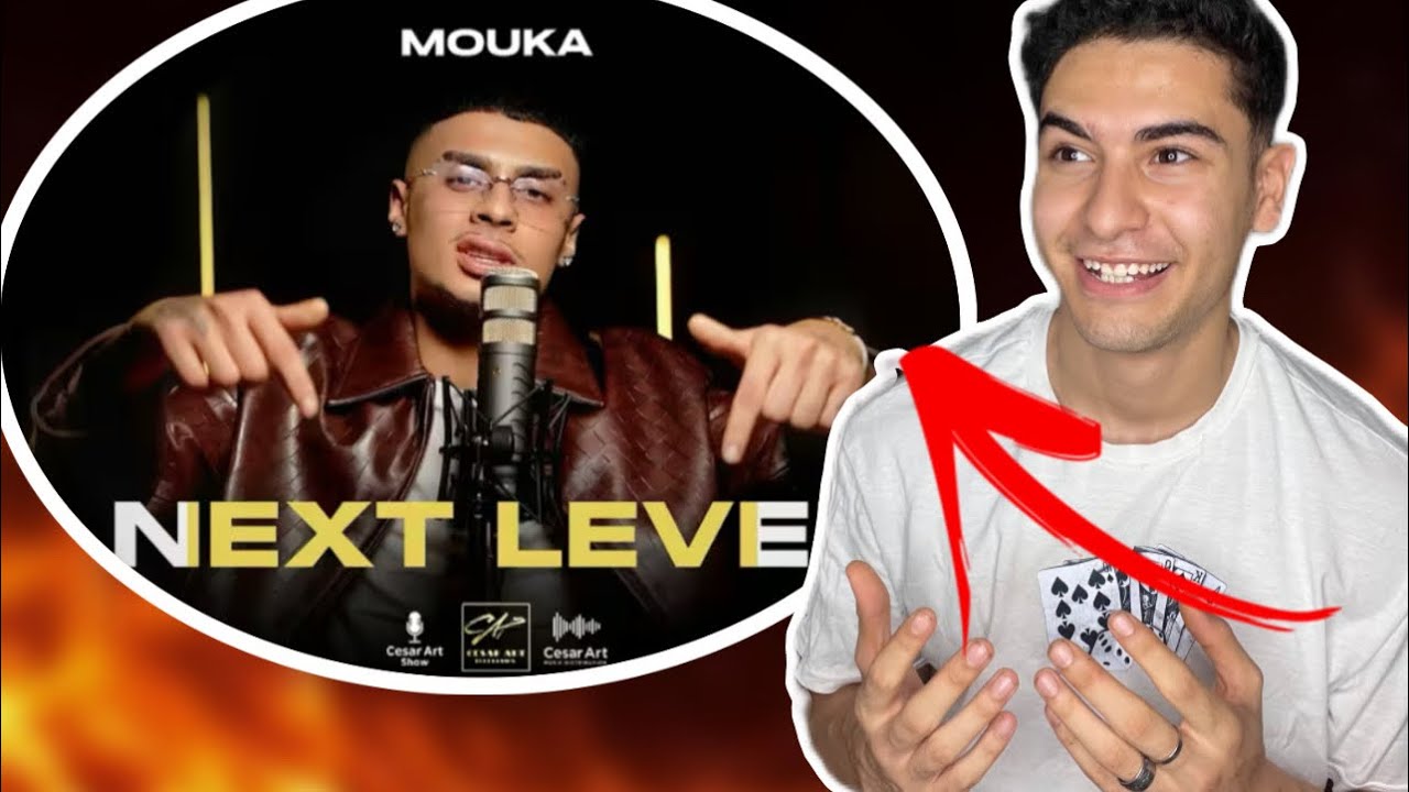 Smurfi 🔥Reaction 🔥   Mouka - Next Level l CESAR ART SHOW