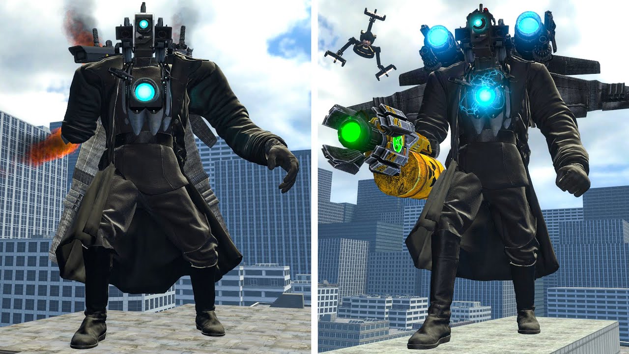 EVOLUTION OF NEW UPGRADED TOXIC TITAN CAMERAMAN! - Skibidi Toilet In Garry's Mod