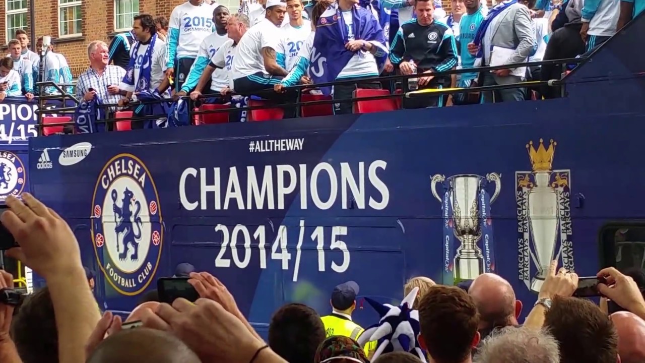 Chelsea Champions League Parade 2014 / 2015