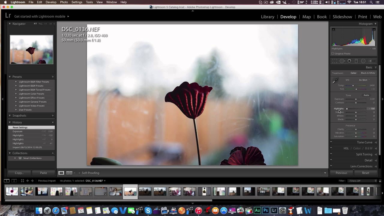 Nikon d750 Highlight metering