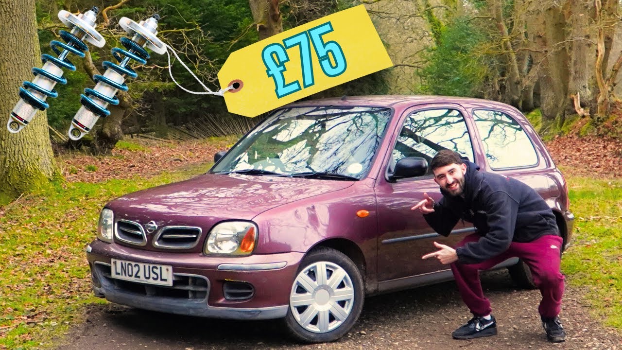 LOWERING MY K11 MICRA! (Budget Build)