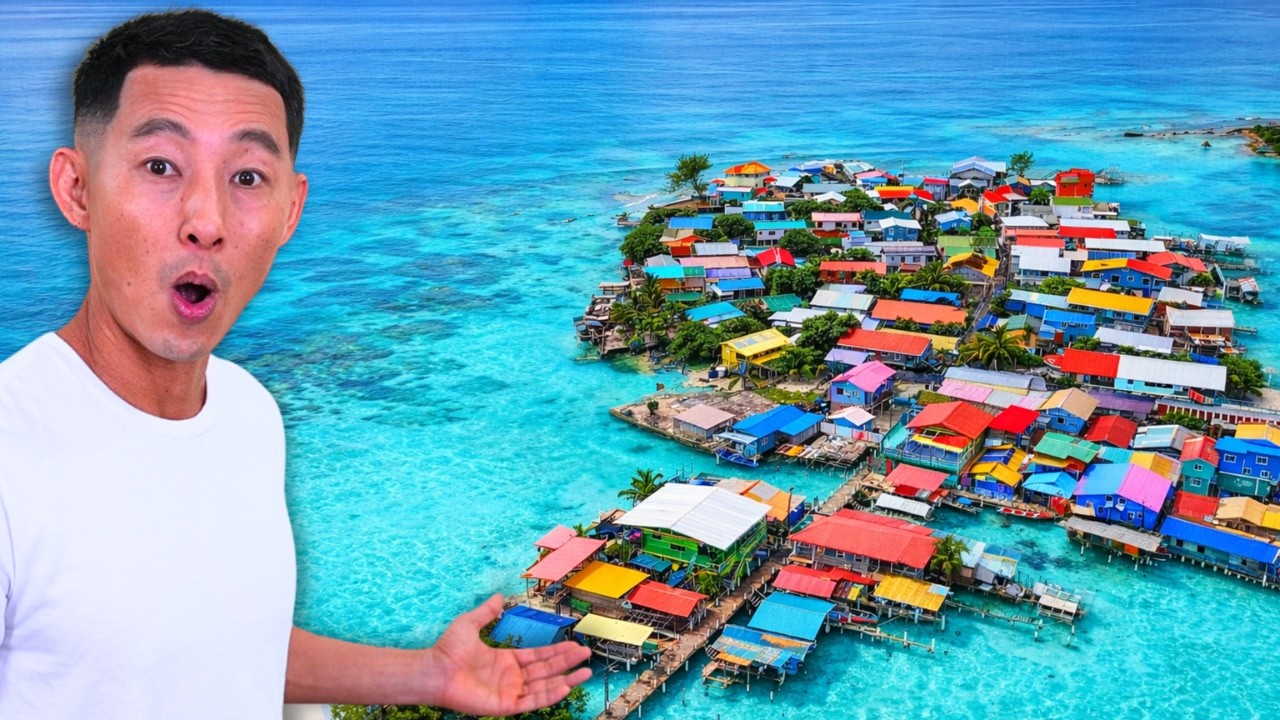 ¿Cómo viven 1,000 personas en este pequeño cayo en medio del mar? Utila, Honduras 🇭🇳