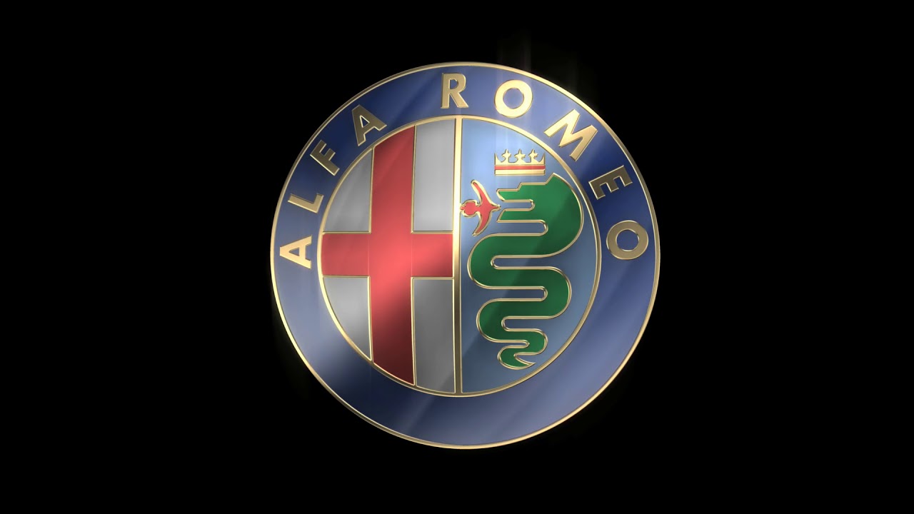 Alfa Romeo 3D holographic logo animation